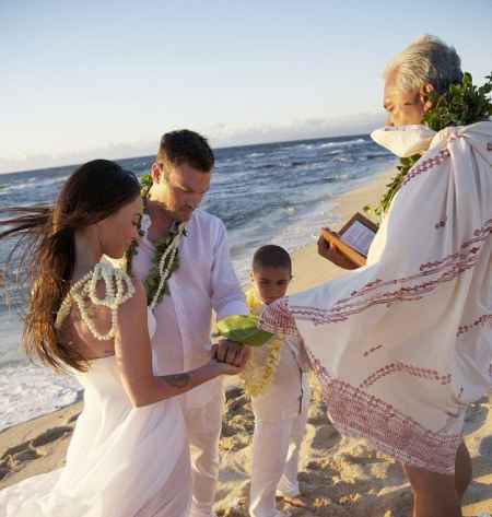 Megan Fox Wedding photo